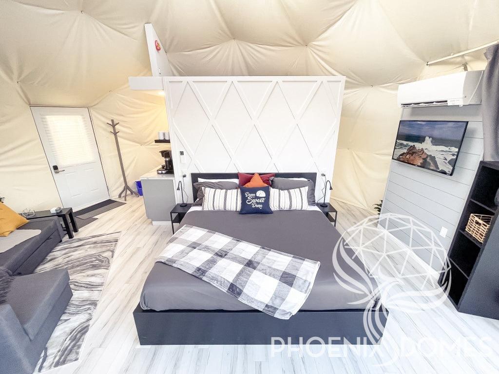 4-Season DELUXE Glamping Package Dome - 23'/7m - Phoenix Domes - Image 15