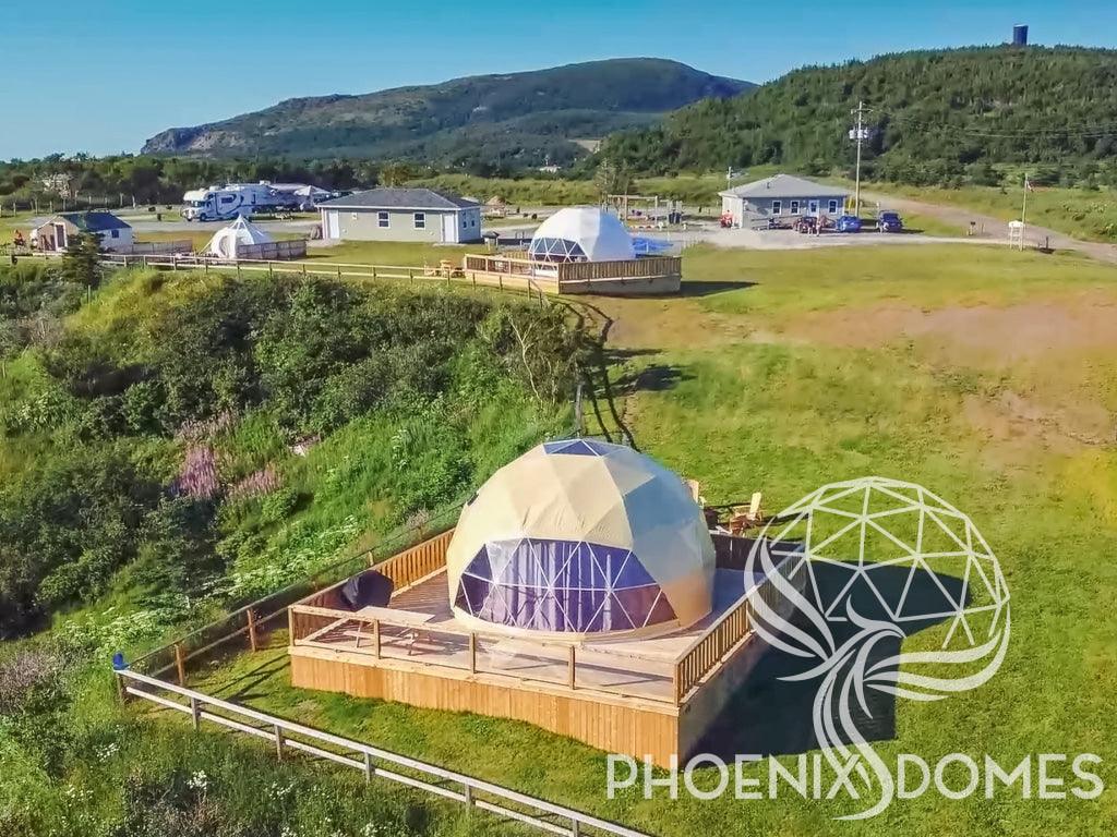 4-Season DELUXE Glamping Package Dome - 23'/7m - Phoenix Domes - Image 17