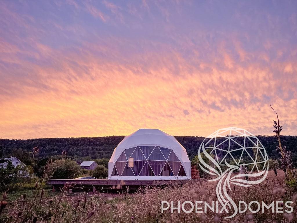 4-Season DELUXE Glamping Package Dome - 23'/7m - Phoenix Domes - Image 22