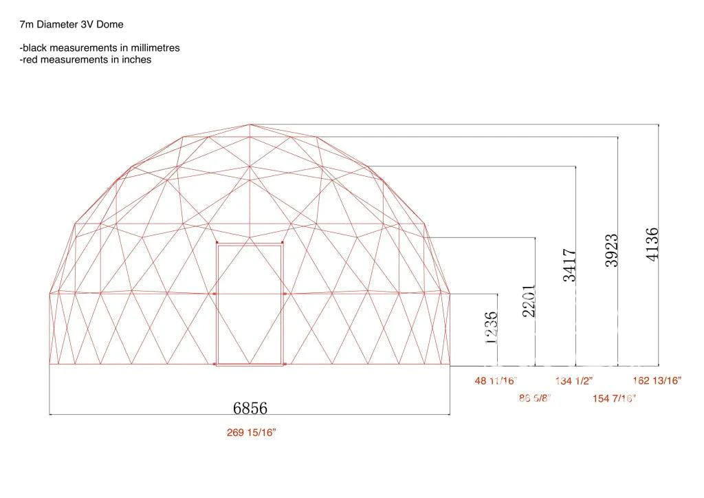 4-Season DELUXE Glamping Package Dome - 23'/7m - Phoenix Domes - Image 25