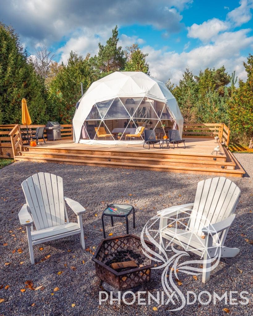 4-Season DELUXE Glamping Package Dome - 23'/7m - Phoenix Domes - Image 5