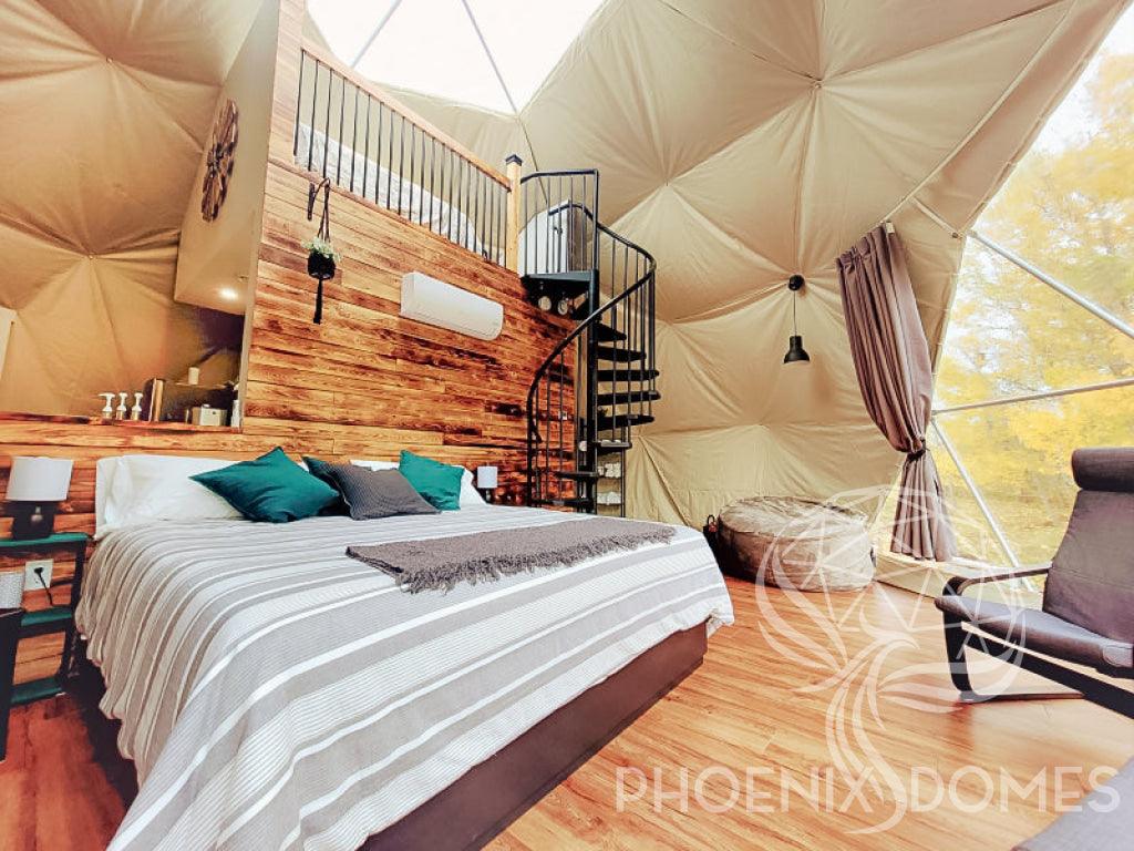 4-Season DELUXE Glamping Package Dome - 26'/8m - Phoenix Domes - Image 10