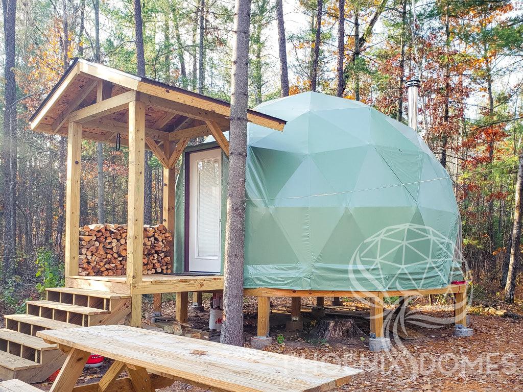 4-Season DELUXE Glamping Package Dome - 26'/8m - Phoenix Domes - Image 11