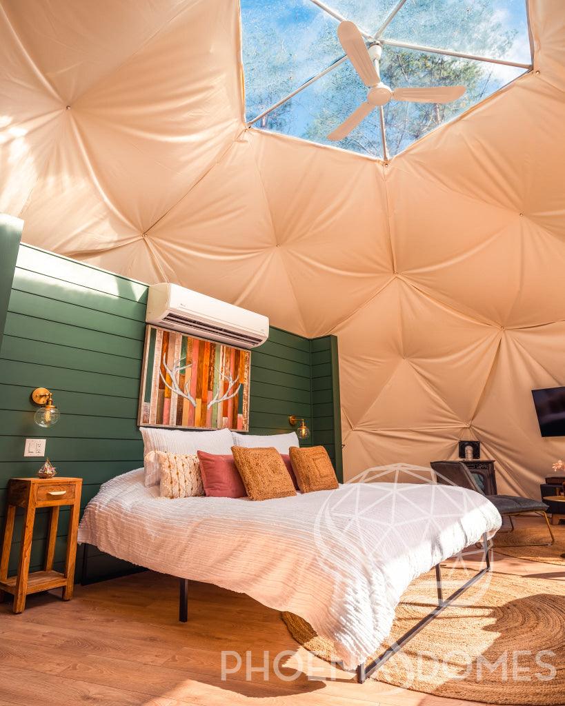 4-Season DELUXE Glamping Package Dome - 26'/8m - Phoenix Domes - Image 12