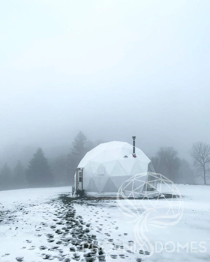 4-Season DELUXE Glamping Package Dome - 26'/8m - Phoenix Domes - Image 13