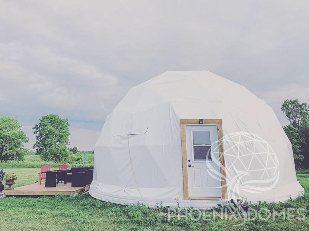 4-Season DELUXE Glamping Package Dome - 26'/8m - Phoenix Domes - Image 14