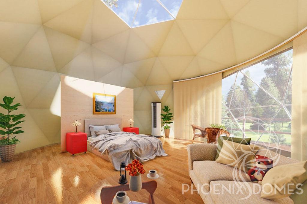 4-Season DELUXE Glamping Package Dome - 26'/8m - Phoenix Domes - Image 15