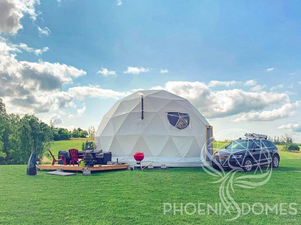 4-Season DELUXE Glamping Package Dome - 26'/8m - Phoenix Domes - Image 19