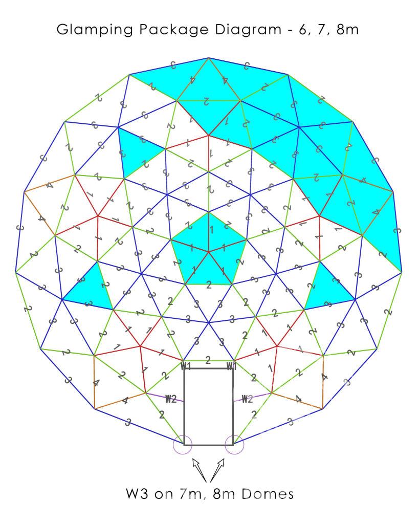 4-Season DELUXE Glamping Package Dome - 26'/8m - Phoenix Domes - Image 23