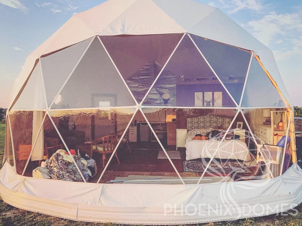 4-Season DELUXE Glamping Package Dome - 26'/8m - Phoenix Domes - Image 7