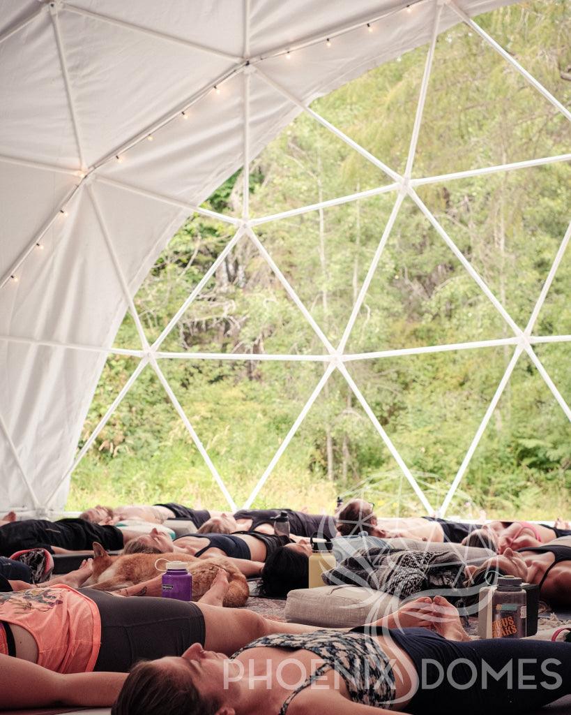 4-Season DELUXE Glamping & Yoga Package Dome - 30'/9m - Phoenix Domes - Image 16