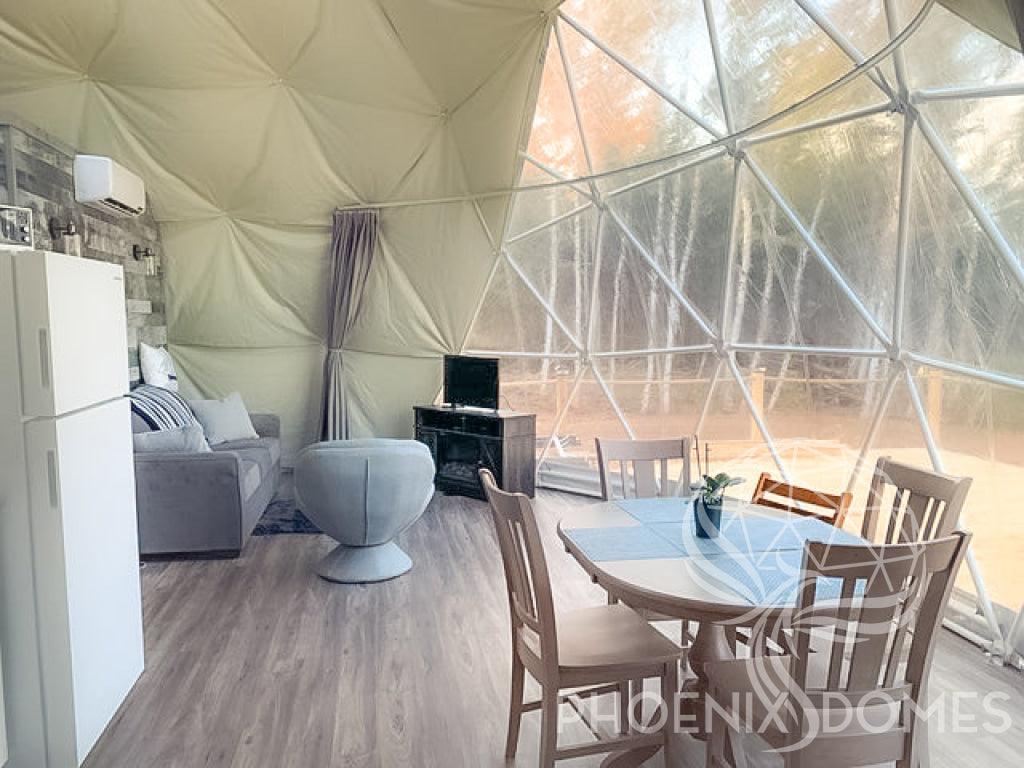 4-Season DELUXE Glamping & Yoga Package Dome - 30'/9m - Phoenix Domes - Image 18