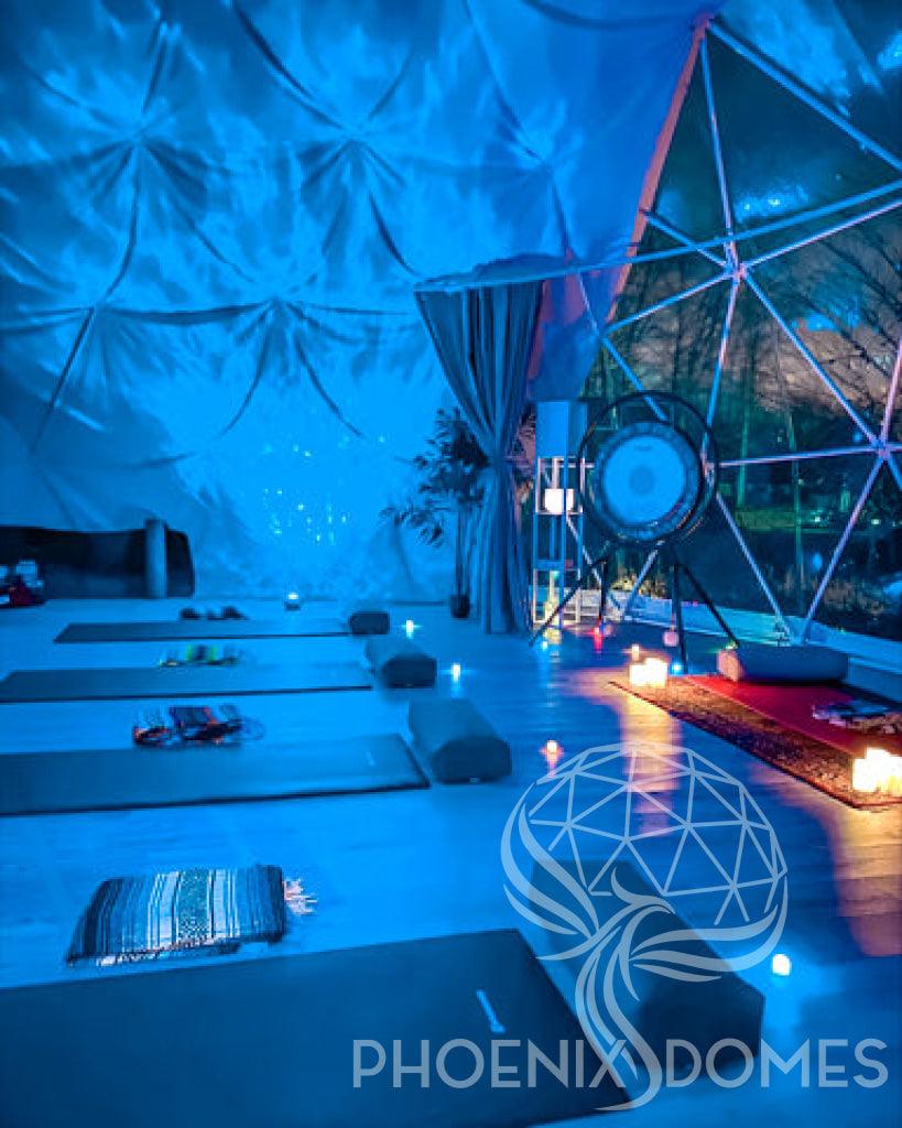 4-Season DELUXE Glamping & Yoga Package Dome - 30'/9m - Phoenix Domes - Image 21
