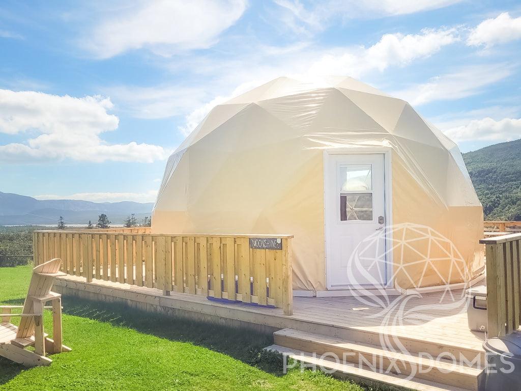 4-Season DELUXE Glamping & Yoga Package Dome - 30'/9m - Phoenix Domes - Image 29