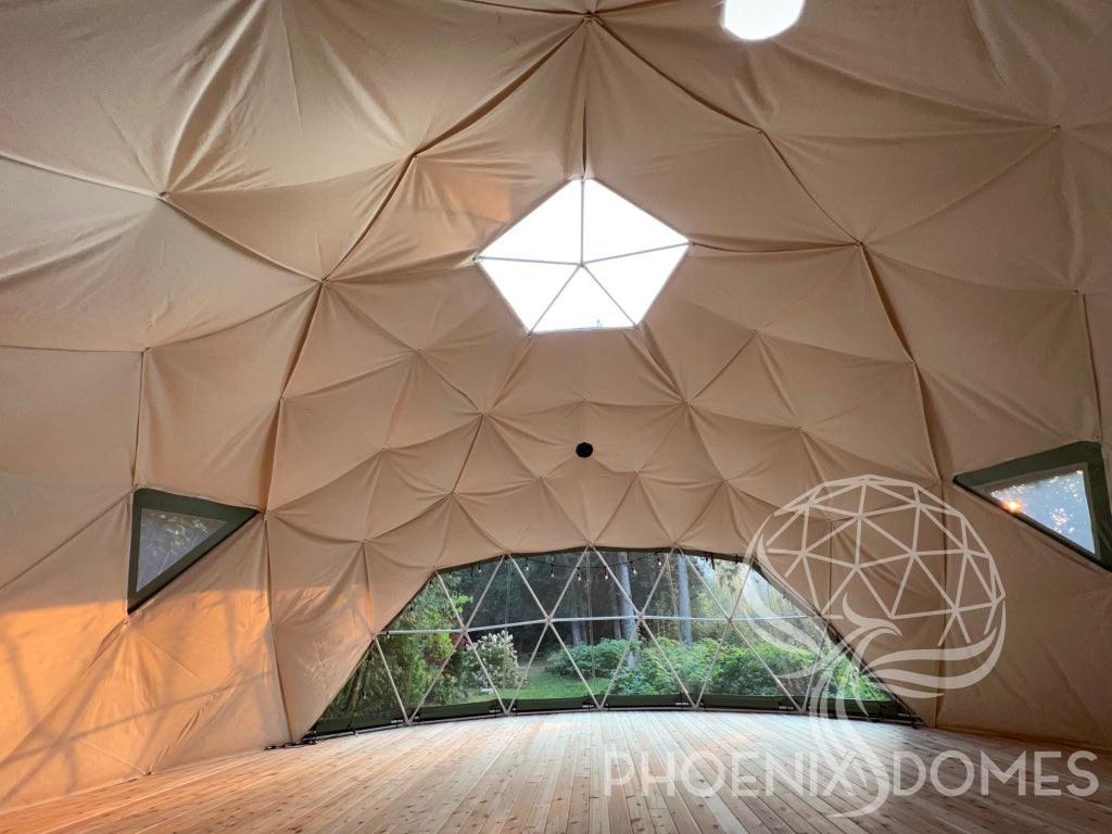 4-Season DELUXE Glamping & Yoga Package Dome - 30'/9m - Phoenix Domes - Image 30