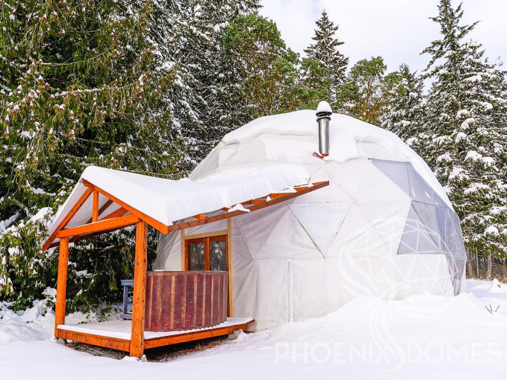 4-Season DELUXE Glamping & Yoga Package Dome - 30'/9m - Phoenix Domes - Image 6