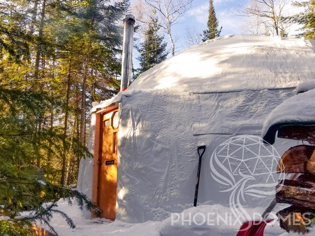 4-Season DELUXE Glamping & Yoga Package Dome - 33'/10m - Phoenix Domes - Image 10