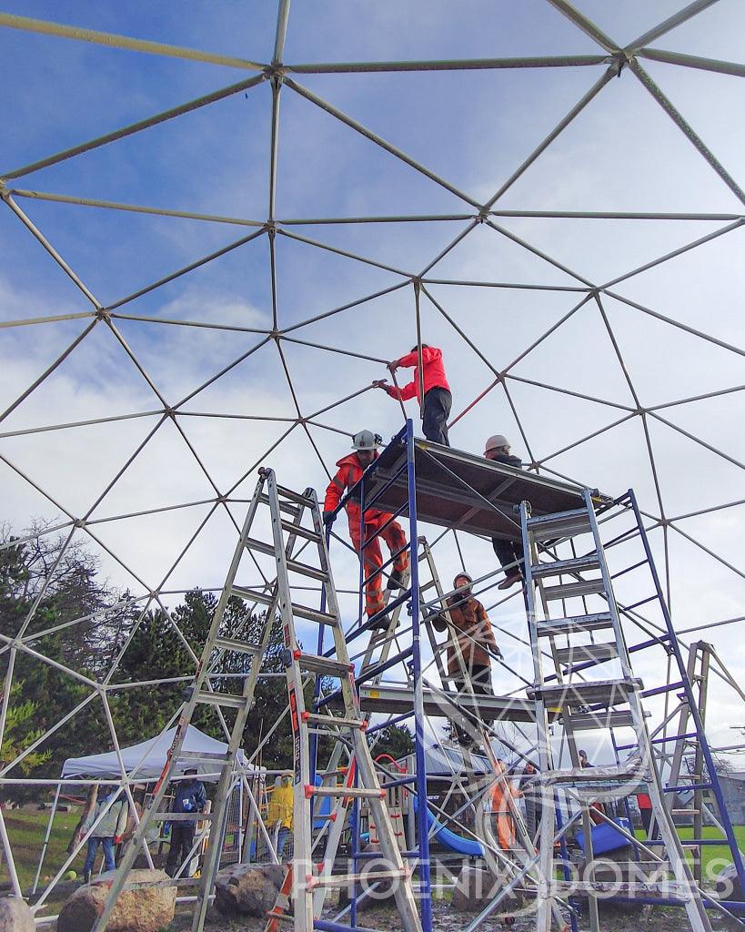 4-Season DELUXE Glamping & Yoga Package Dome - 33'/10m - Phoenix Domes - Image 15