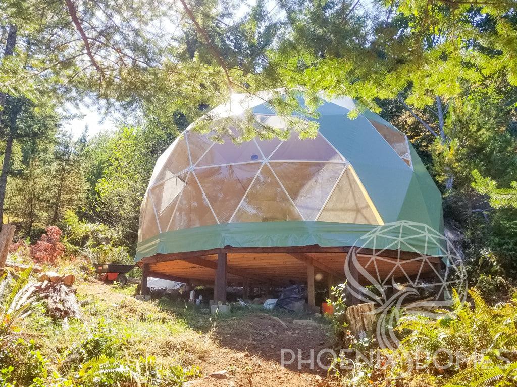4-Season DELUXE Glamping & Yoga Package Dome - 33'/10m - Phoenix Domes - Image 28