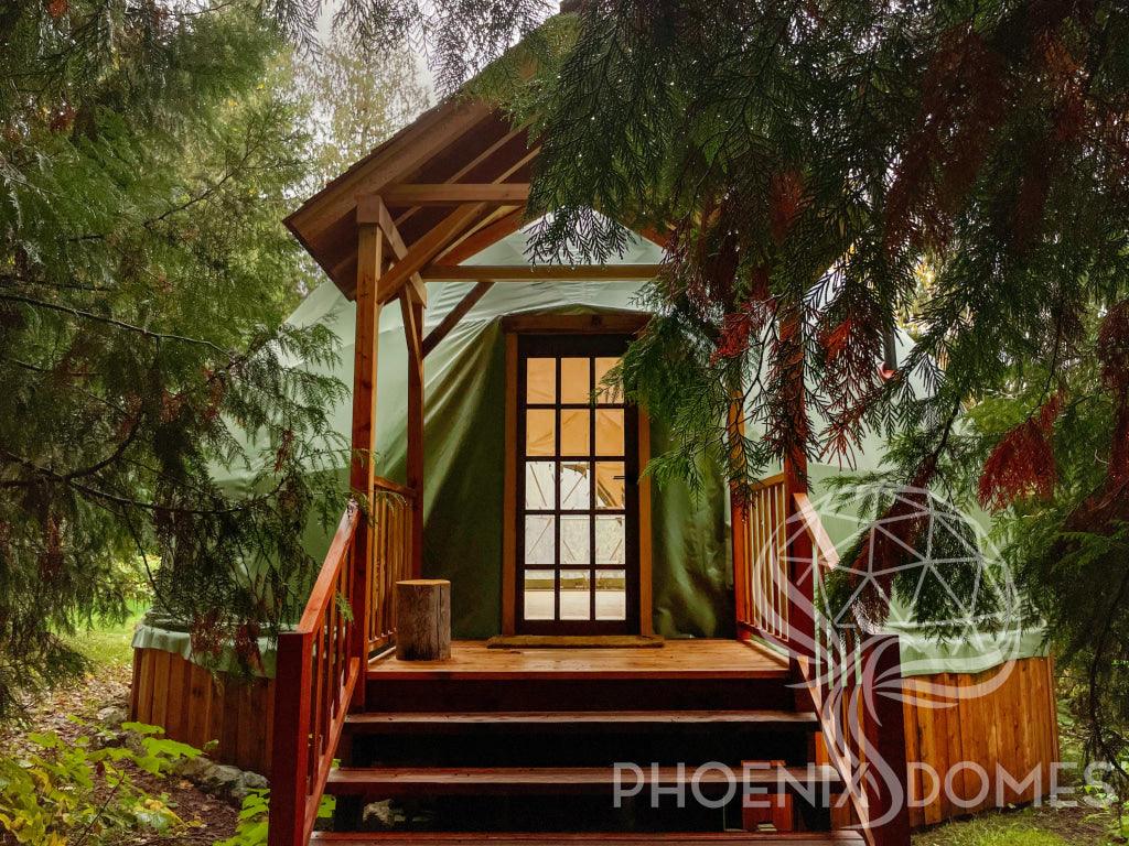 4-Season DELUXE Glamping & Yoga Package Dome - 33'/10m - Phoenix Domes - Image 32