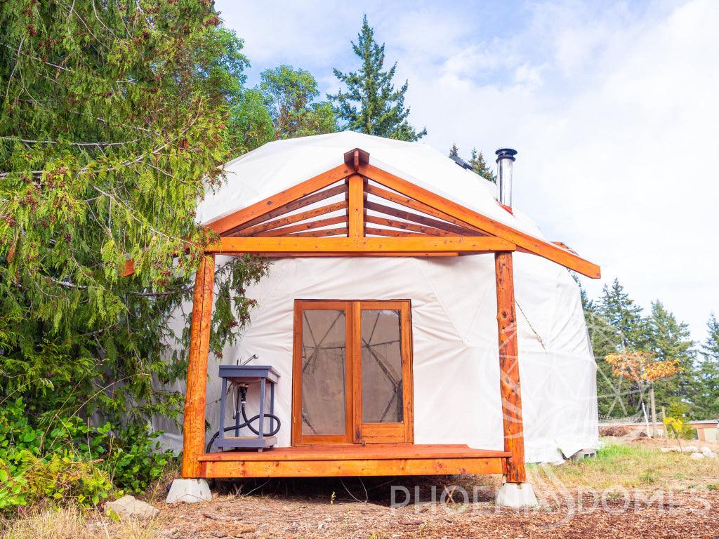 4-Season DELUXE Glamping & Yoga Package Dome - 33'/10m - Phoenix Domes - Image 4