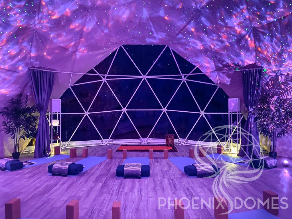 4-Season DELUXE Glamping & Yoga Package Dome - 33'/10m - Phoenix Domes - Image 7
