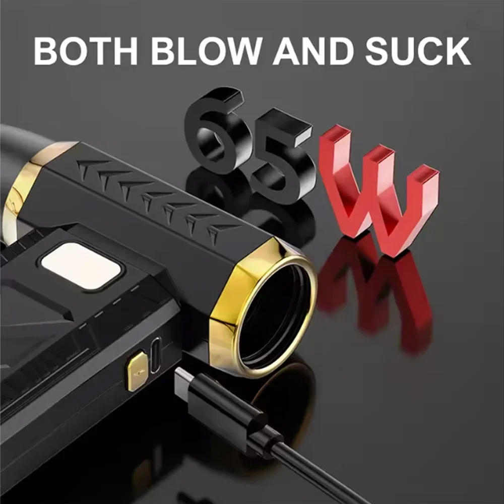 400000RPM Turbo Air Duster M18 Brushless Jet Fan Blower Electric Dust Cleaner Type-C - Image 2