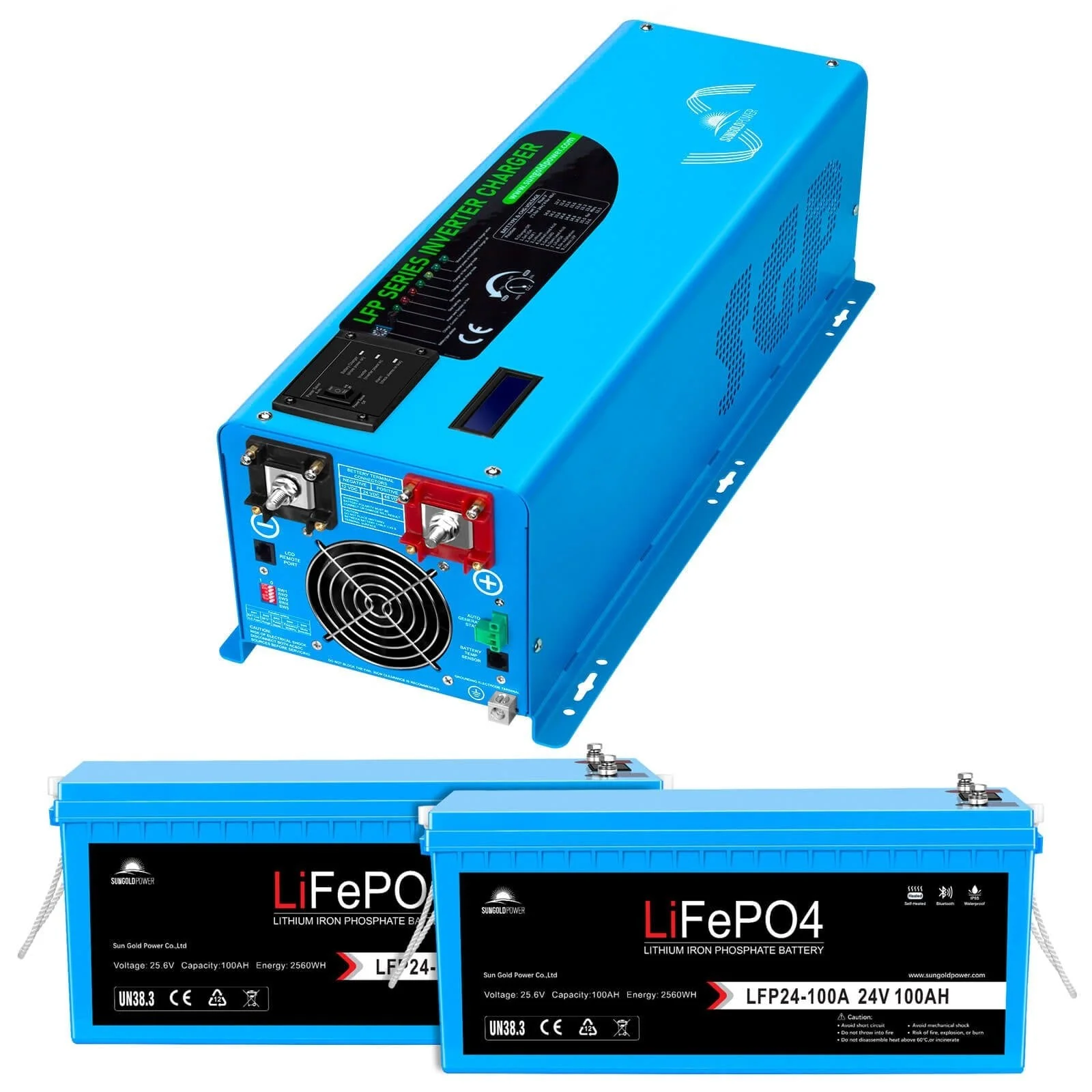 4000W DC 24V Pure Sine Wave Inverter With Charger - Image 11