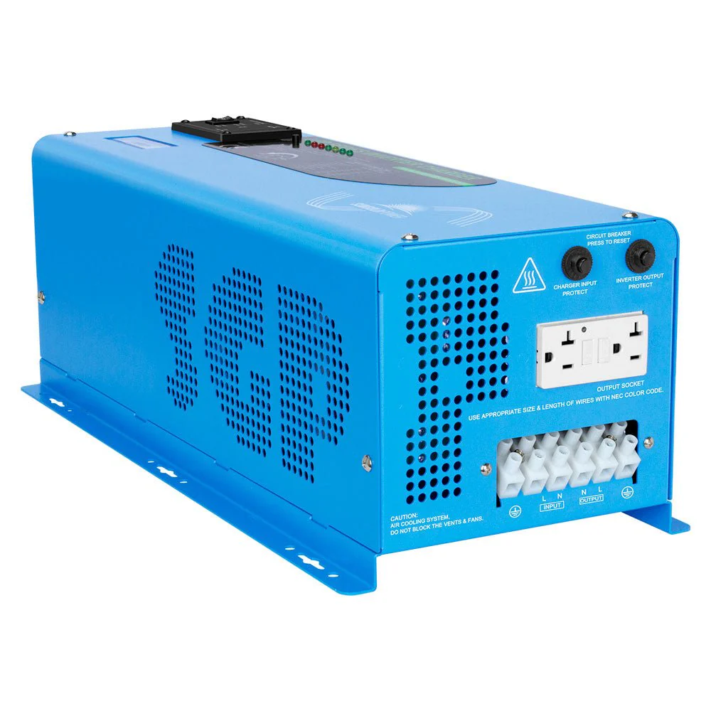 4000W DC 24V Pure Sine Wave Inverter With Charger - Image 2