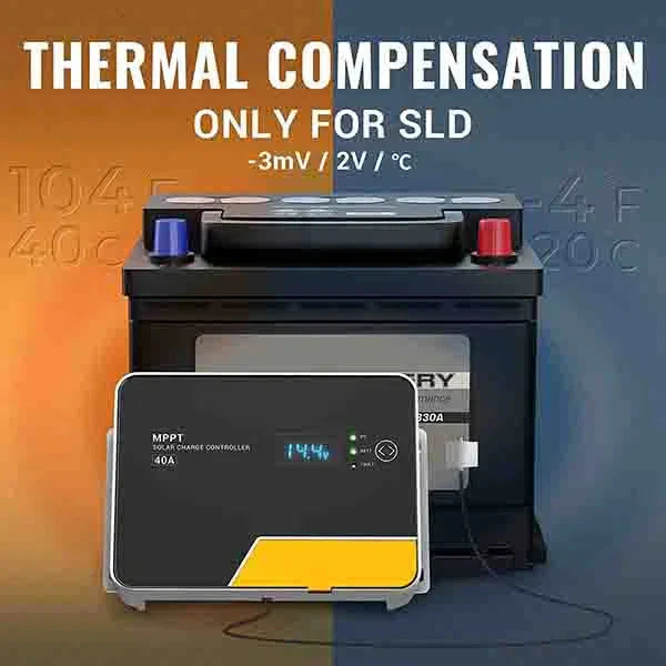 40A MPPT Solar Charge Controller 12V/24V/36V/48V - Image 7