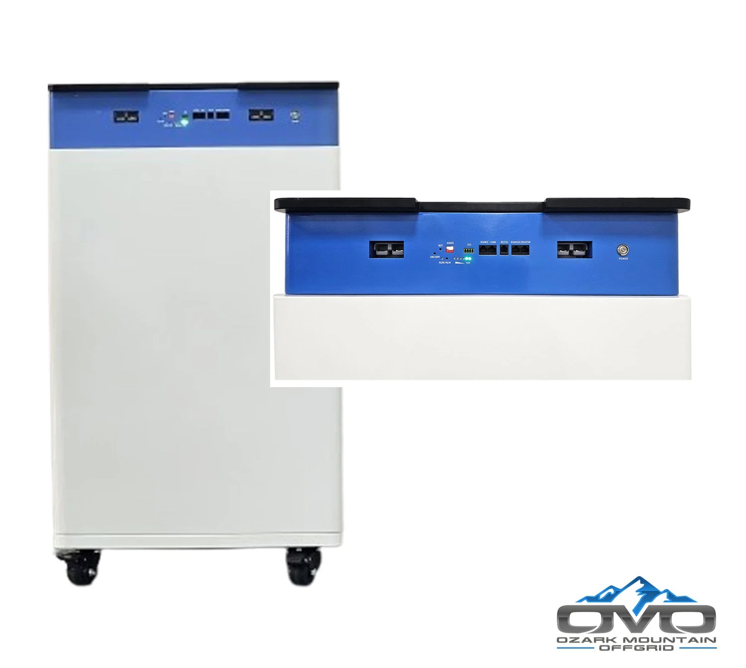 40KW Complete Offgrid Solar Kit + 3x 15K Sol-Ark Inverter + 3x 32kWh OMO 48V Freedom Series Lithium Battery +40.15KW Solar with Ground Mount and Wiring - Image 4