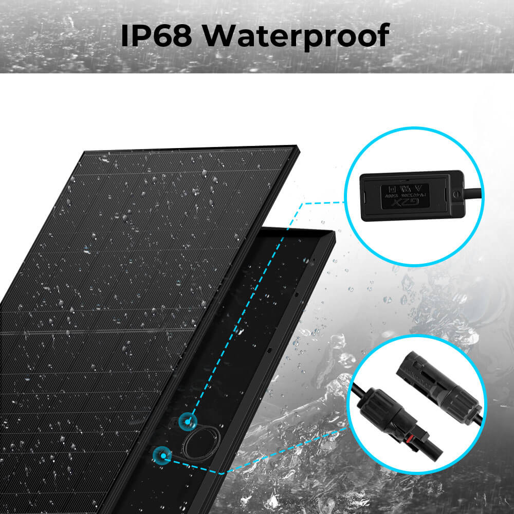 440W Mono Black N-Type Solar Panel UL61730 CEC Listed - Image 5