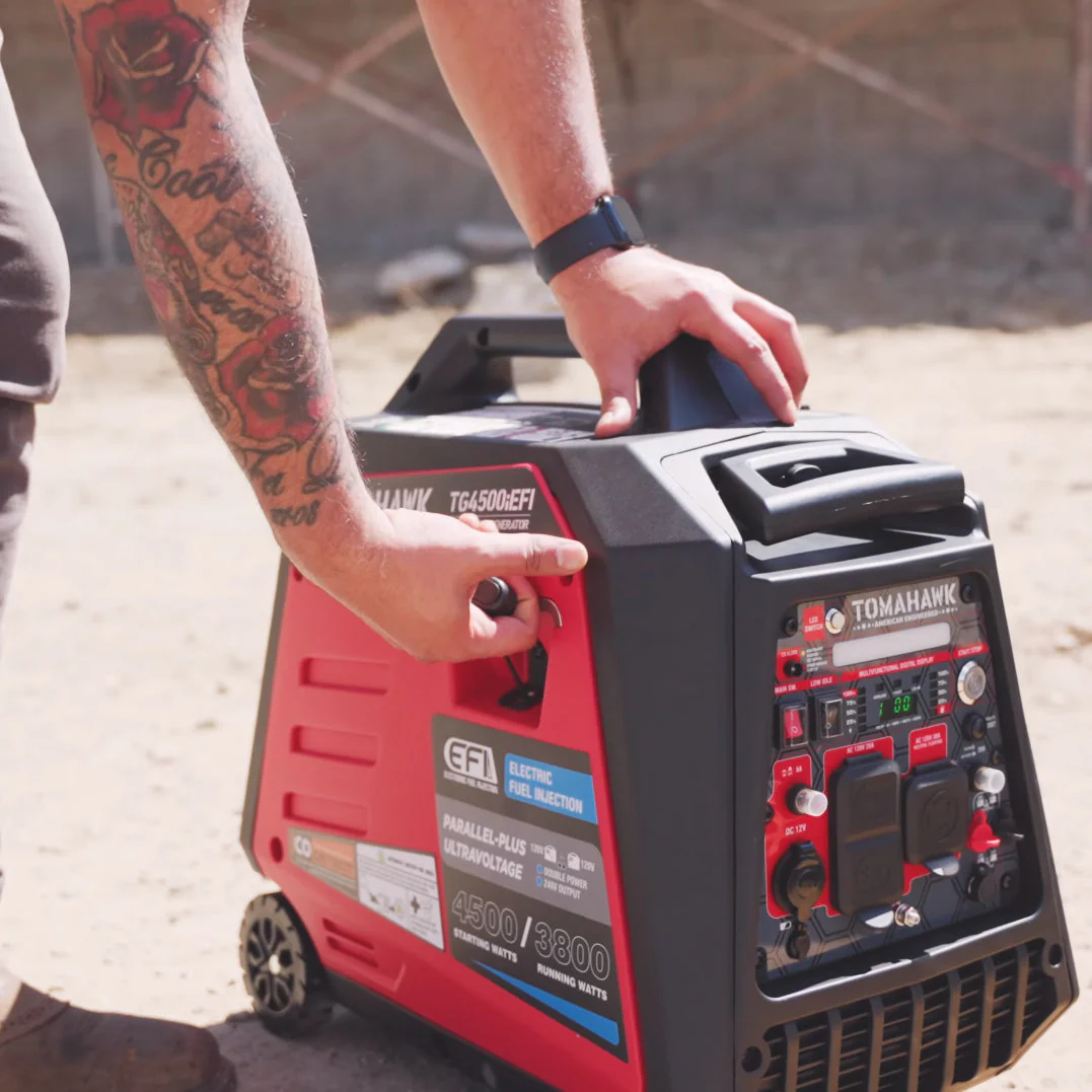 4500 Watt Inverter Generator Electronic Fuel Injection EFI Super Quiet Portable Gas Power Professional Use - Image 3