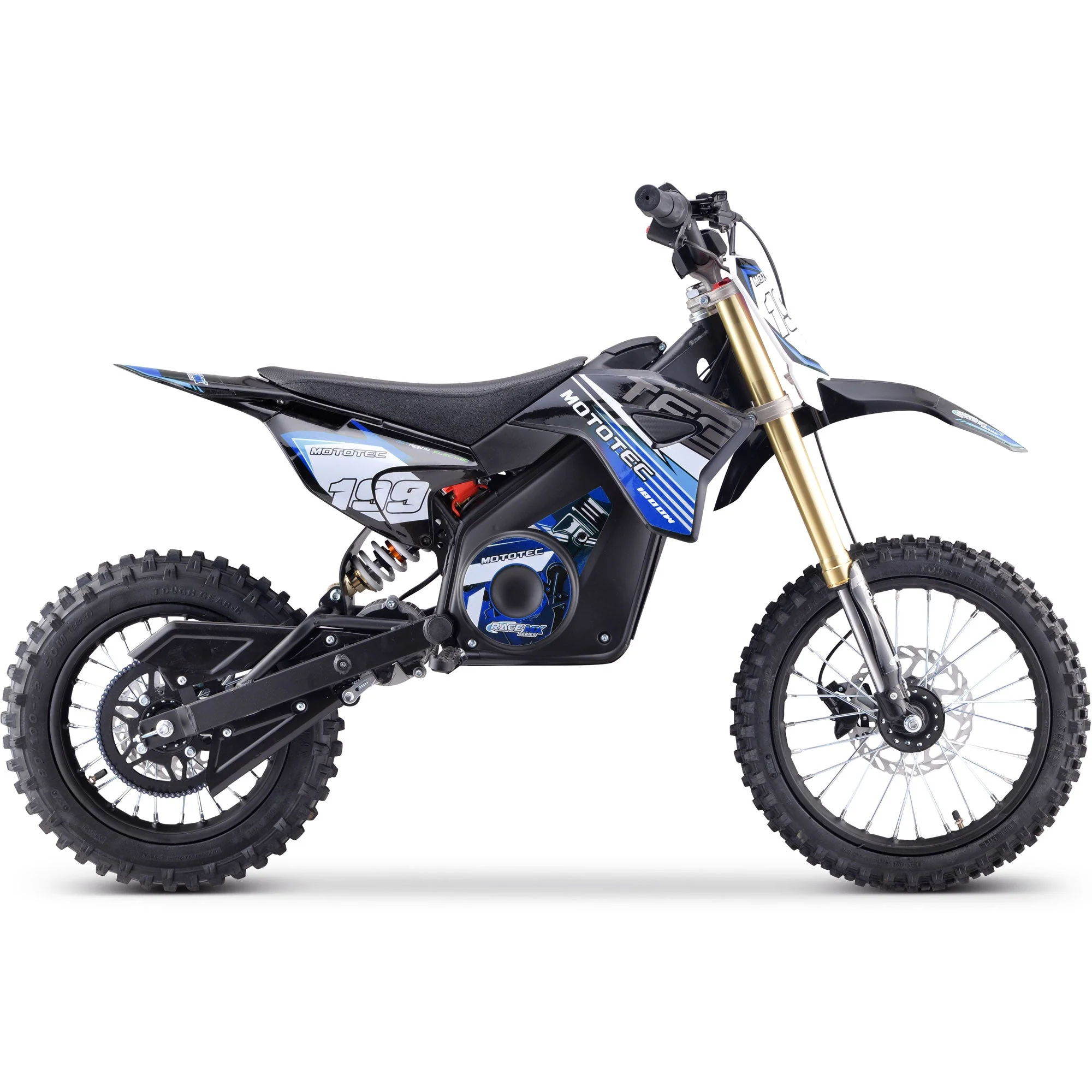 48V 1.8kW Lithium Electric Dirt Bike (2.5 HP equivalent) - Image 3