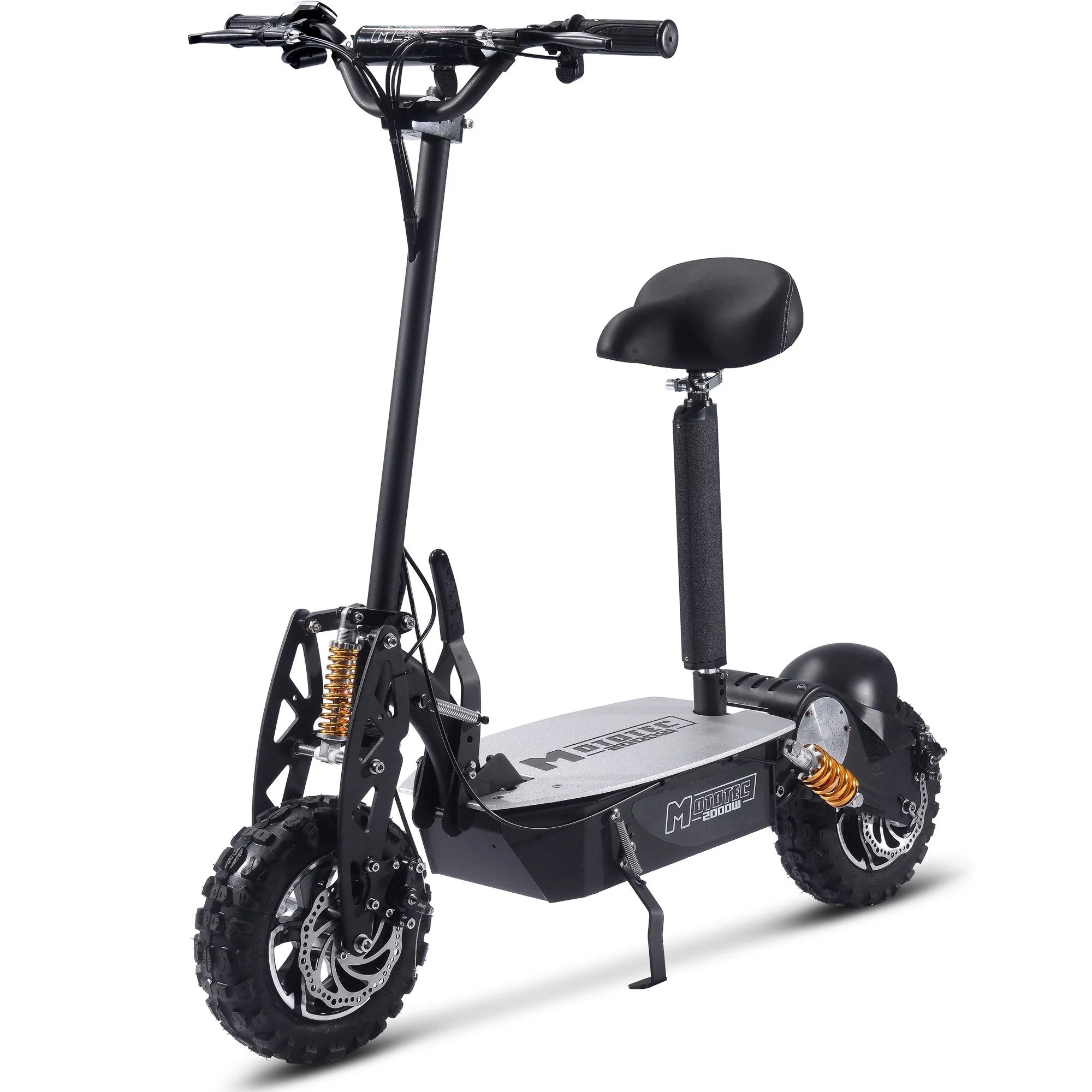 48V 2000W Foldable Stand up scooter w/ detachable seat - Image 10