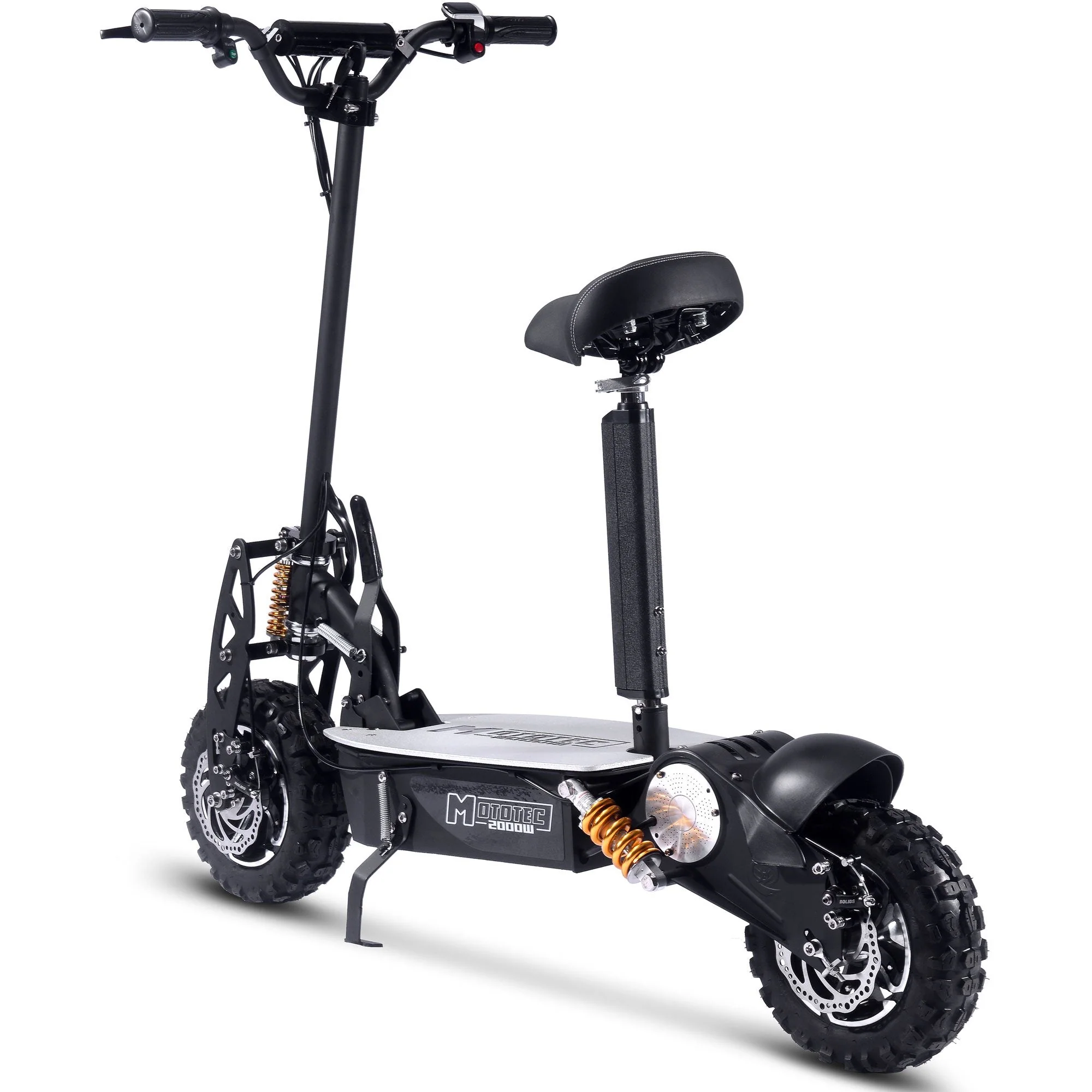 48V 2000W Foldable Stand up scooter w/ detachable seat - Image 3