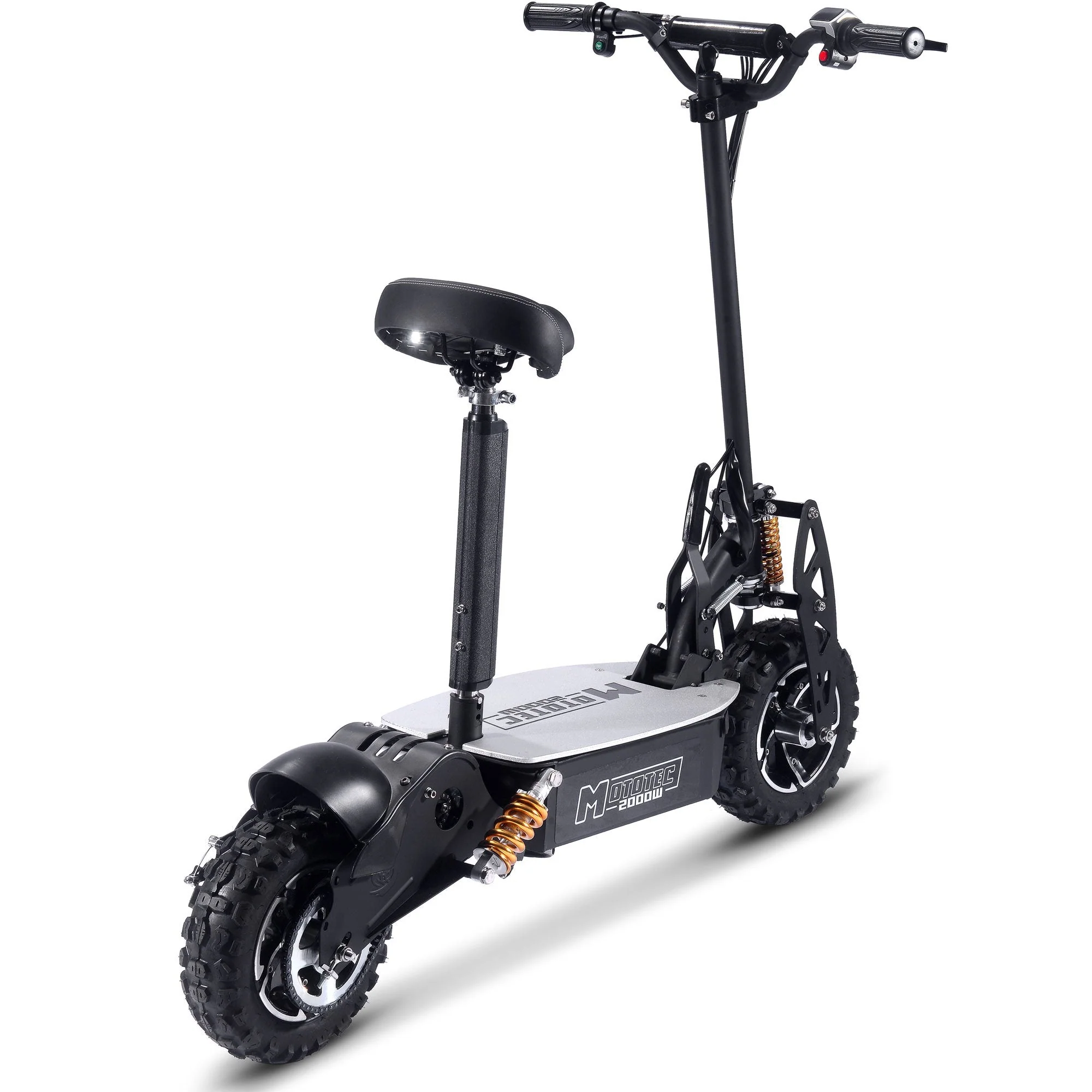 48V 2000W Foldable Stand up scooter w/ detachable seat - Image 4