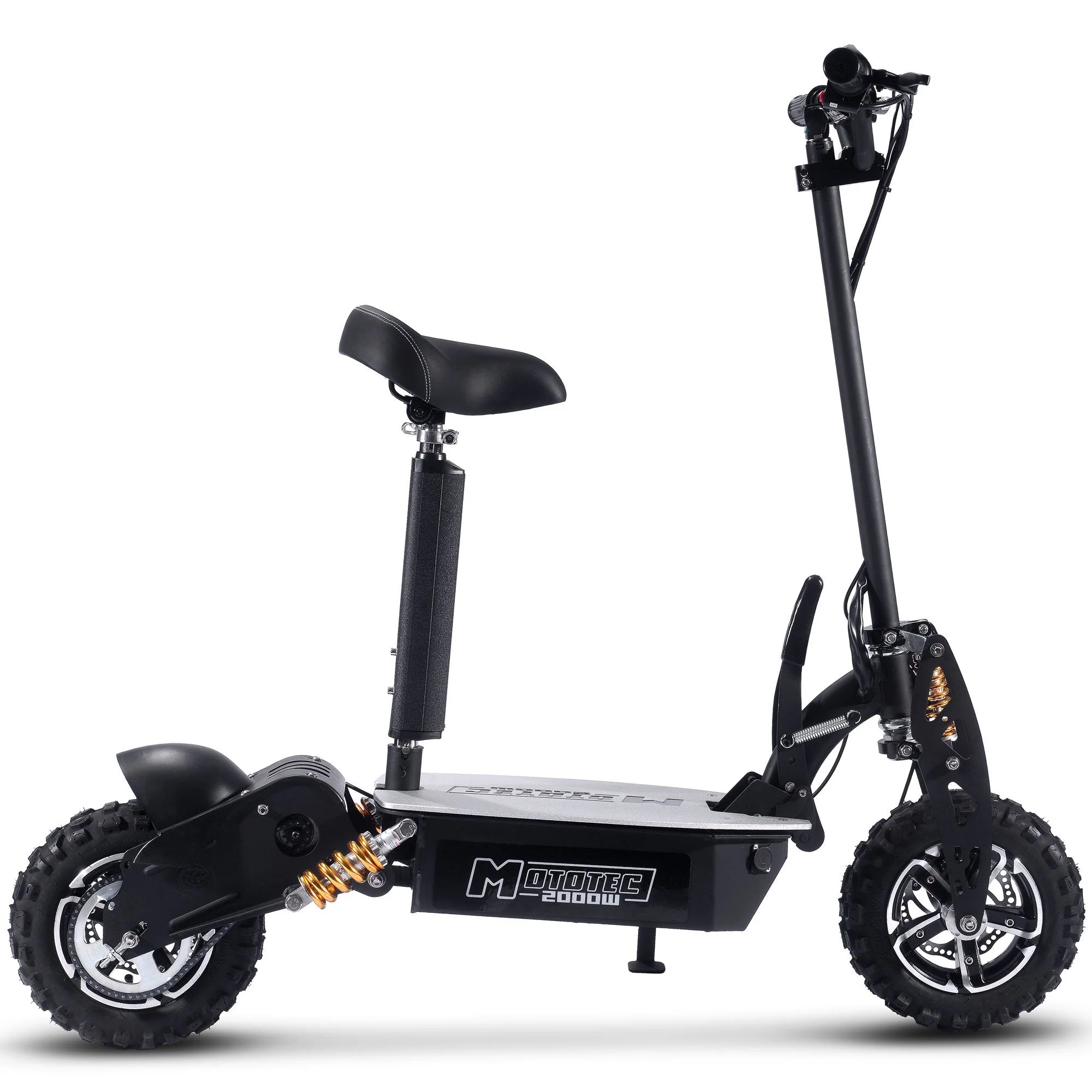 48V 2000W Foldable Stand up scooter w/ detachable seat - Image 5