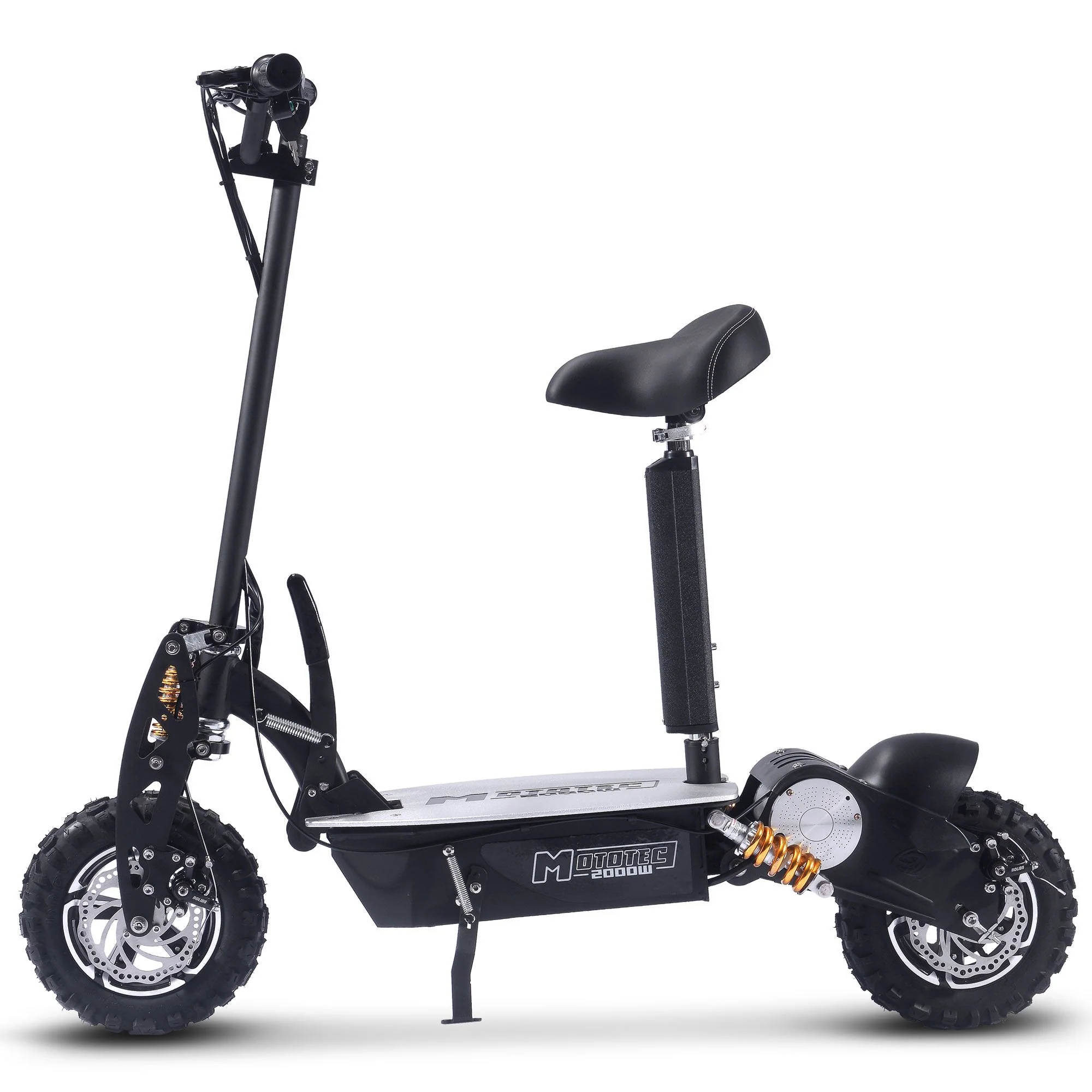 48V 2000W Foldable Stand up scooter w/ detachable seat - Image 6