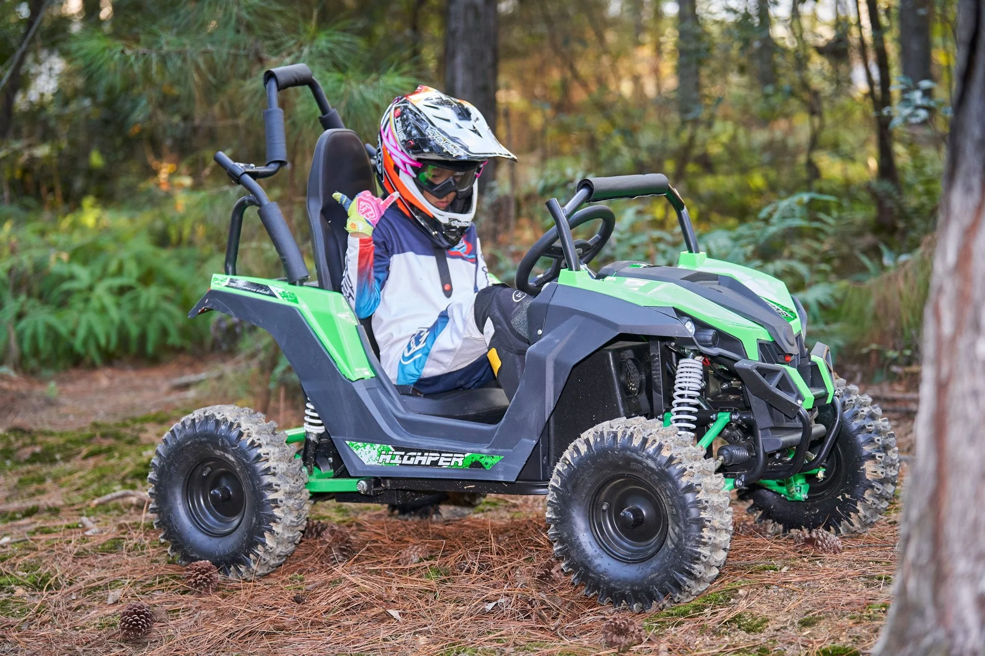 48V Mini UTV 1200W Full Suspension - Image 18