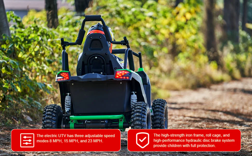 48V Mini UTV 1200W Full Suspension - Image 22