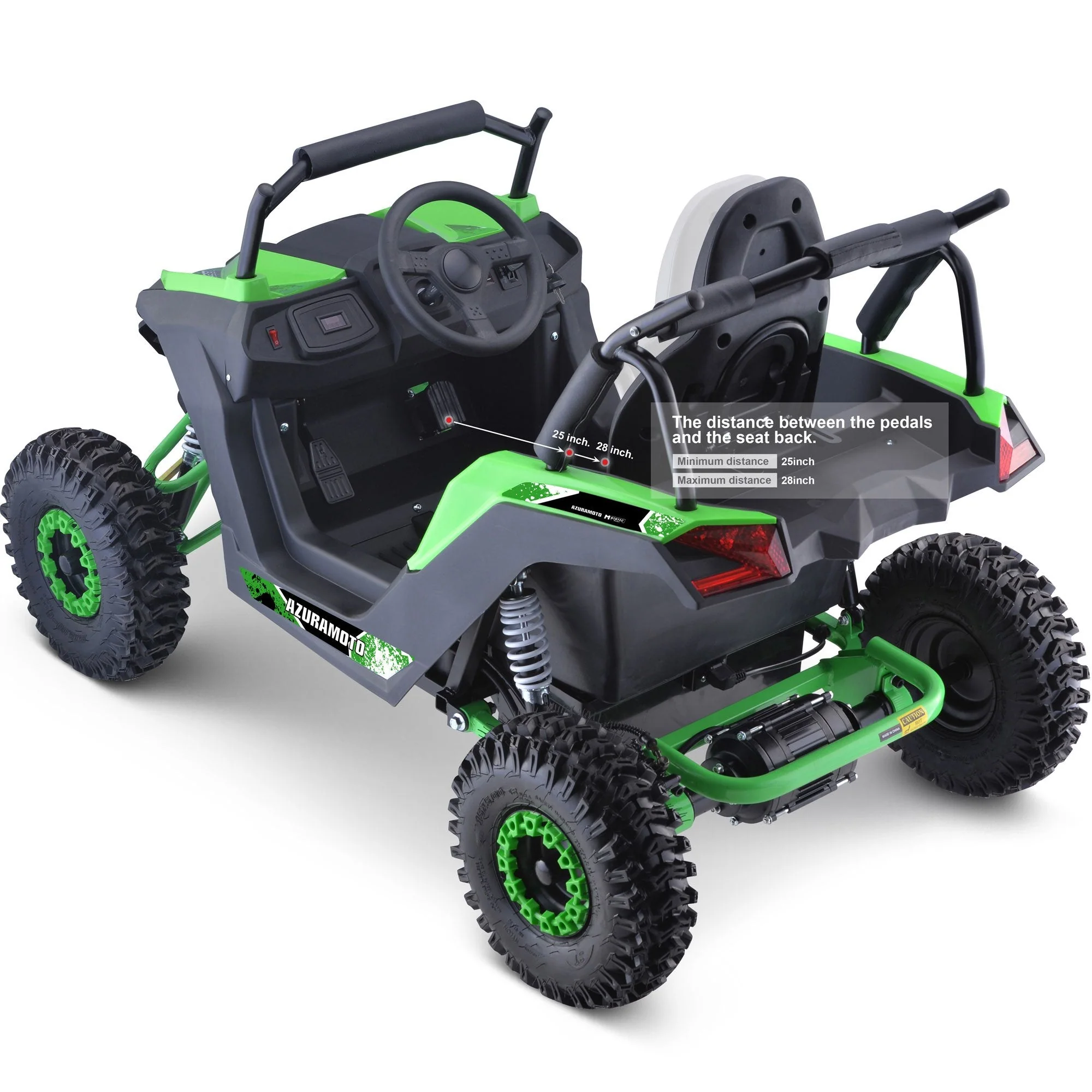 48V Mini UTV 1200W Full Suspension - Image 9