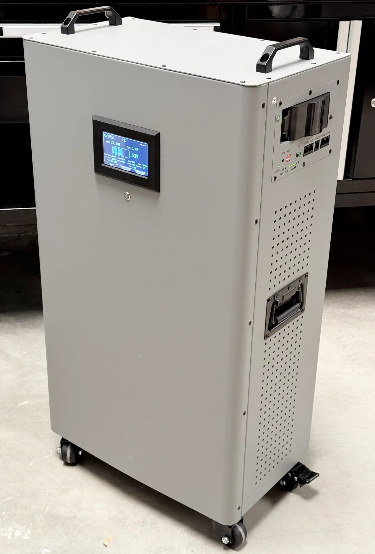 48V Tower: Rugged LifePO4 Battery w/ Active Balance & 200A BMS up to 16.4 kWh - Image 2