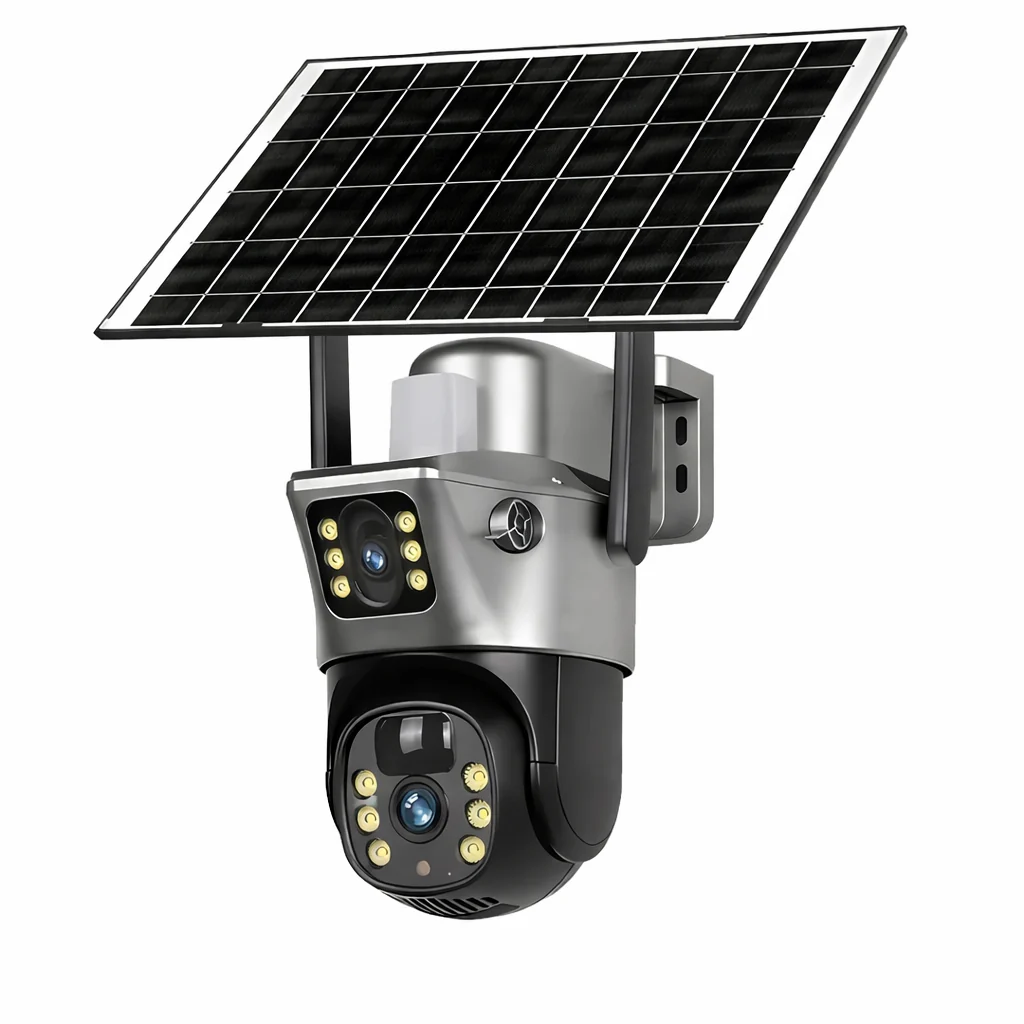 4G WiFi Solar Security Camera Dual Lens 8MP 4K PIR Night Vision Outdoor CCTV - Image 10