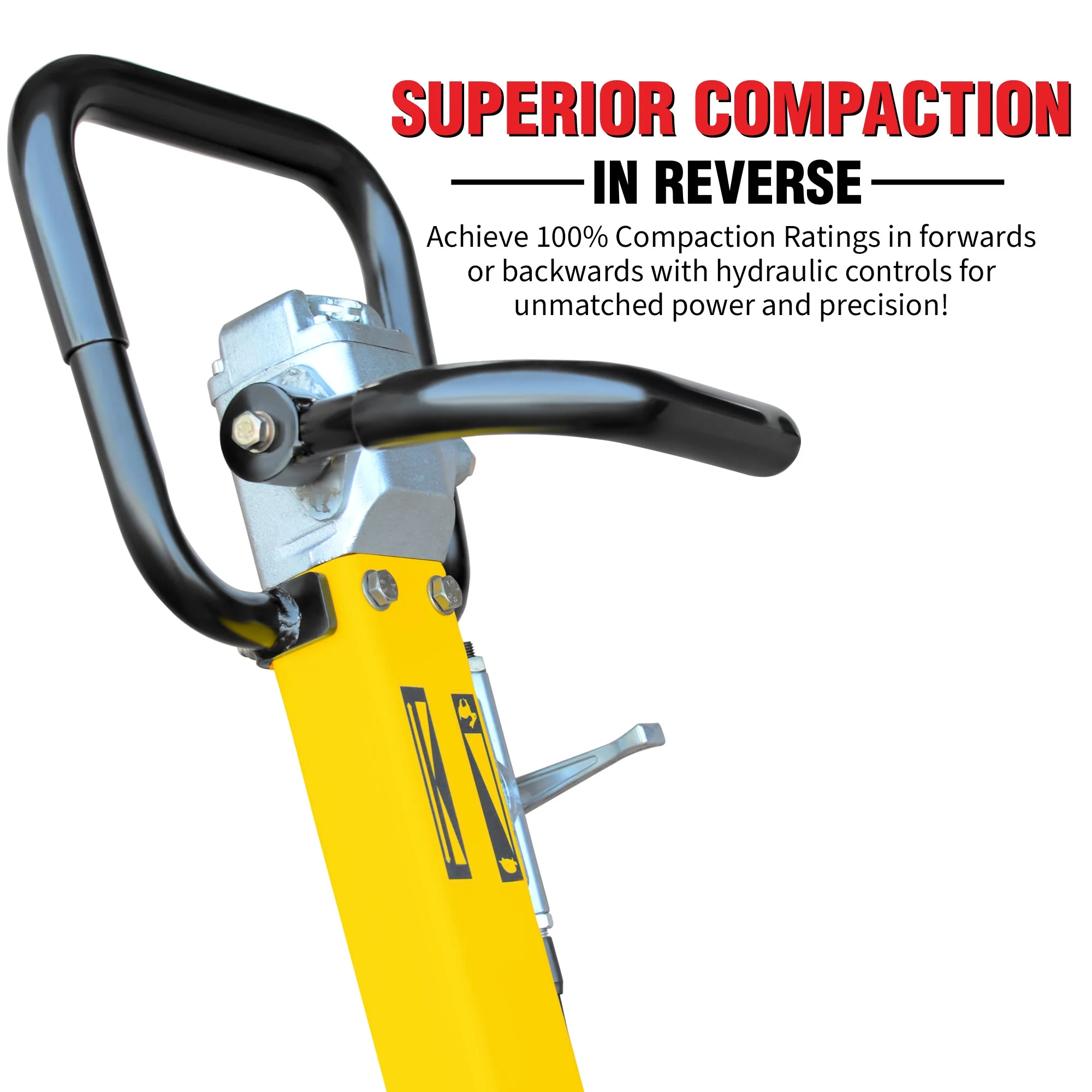 5.5 HP Honda Reverse Plate Compactor 19x14 Plate for Asphalt, Aggregate, Cohesive Soil Compaction - Image 7