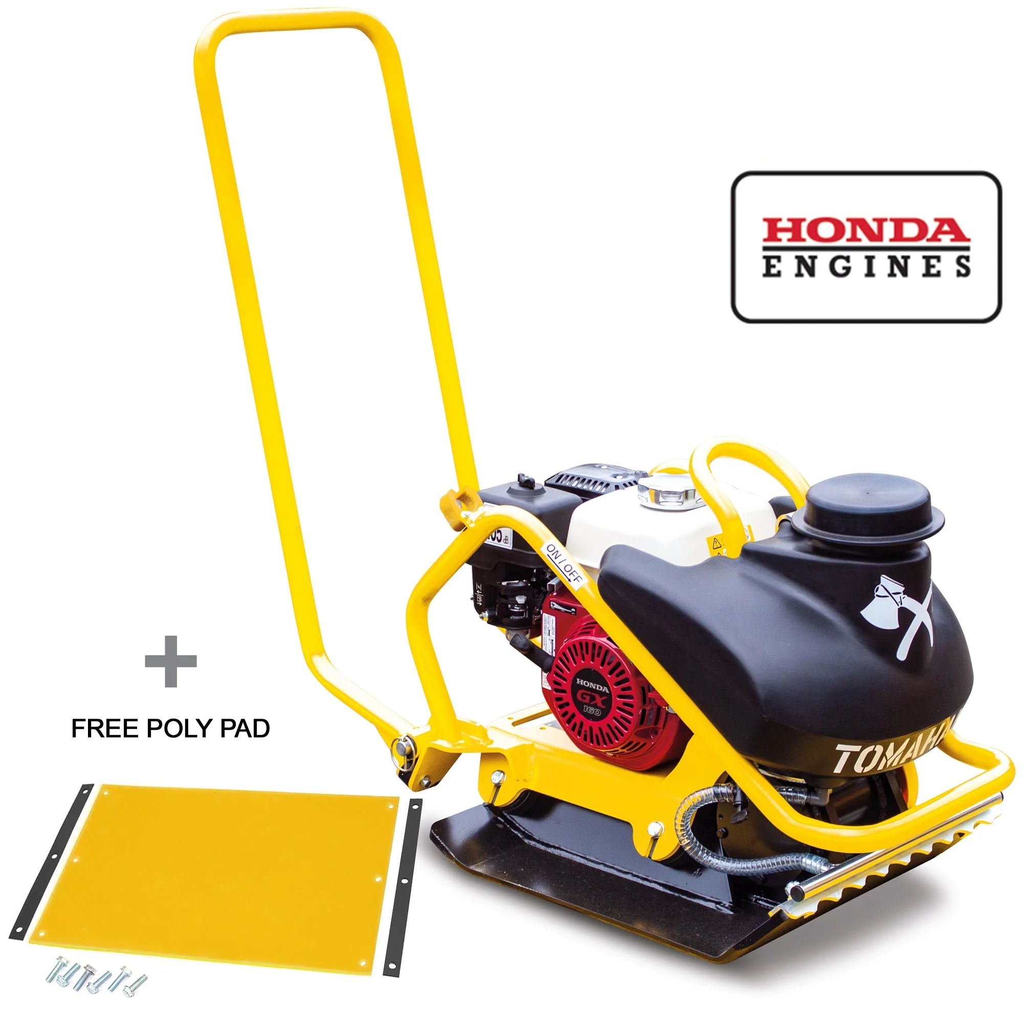 5.5 HP Honda Vibratory Plate Compactor for Asphalt Aggregate Soil Compaction - Image 13
