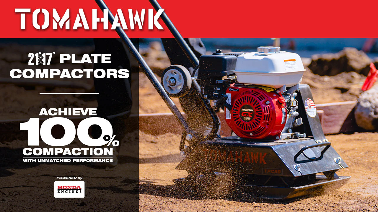 5.5 HP Honda Vibratory Plate Compactor Tamper for Ground, Gravel, Dirt, Asphalt, Compaction - Image 3