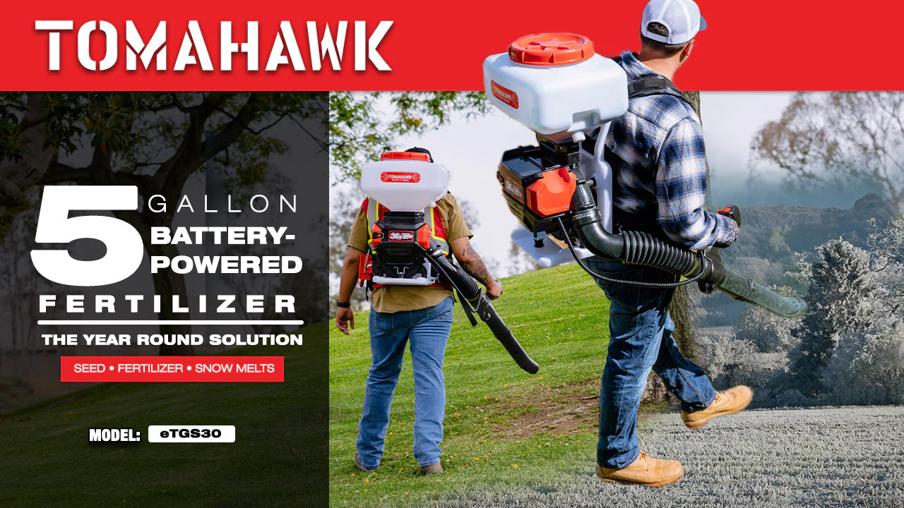 5 Gal Battery-Powered Fertilizer Spreader Broadcast Lawn Seed Ice Melt Salt - Image 4