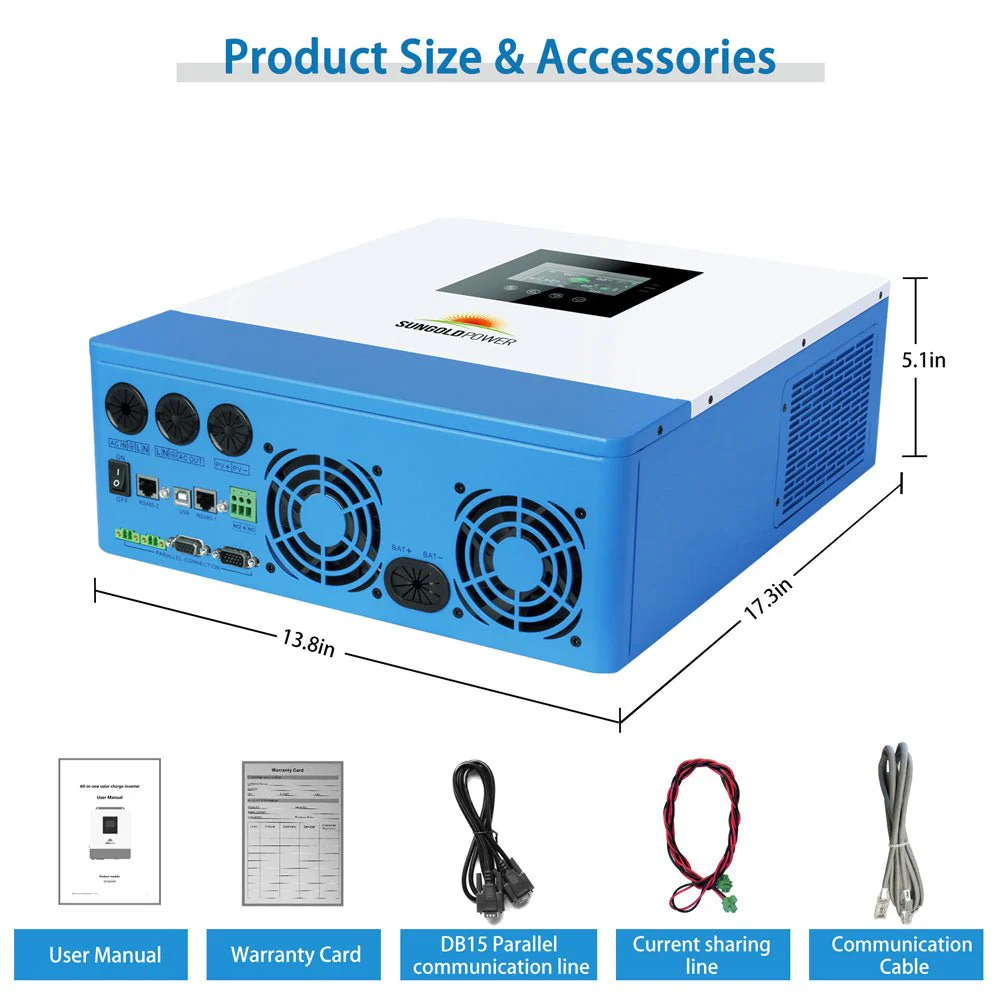 5000W 48V Solar Charger Inverter - Image 10