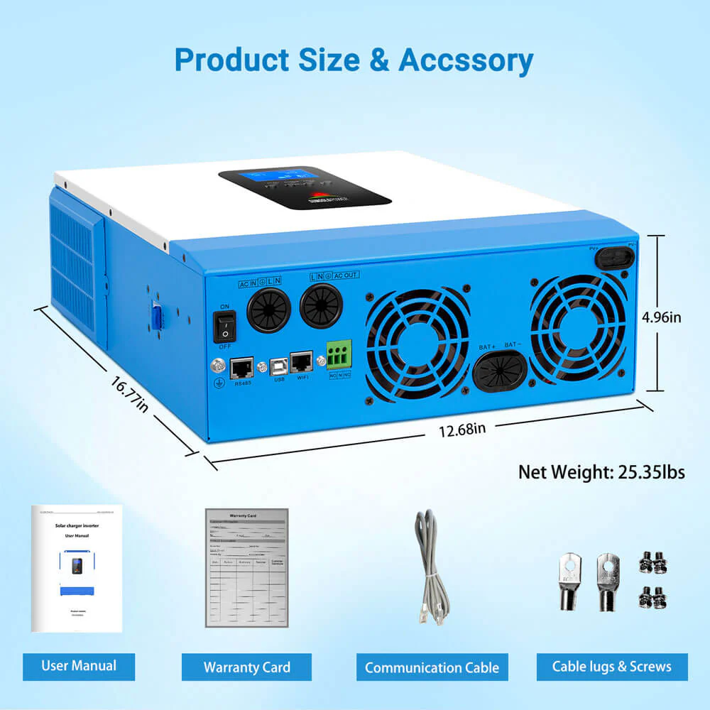 5000W 48V Solar Charger Inverter - Image 16